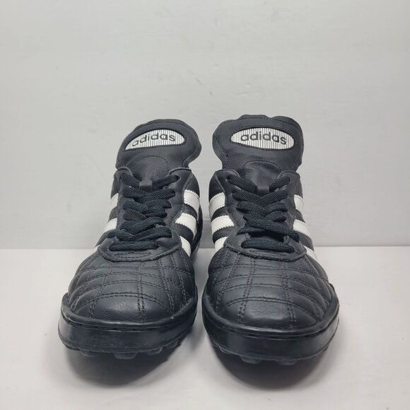 Adidas Beckenbauer Men's Black Soccer Shoes 71103 US Size 8.5 - Picture 3 of 8